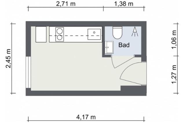 Lys 1-roms Hybelleilighet Med Sentral Beliggenhet I Kvaernerbyen Oslo